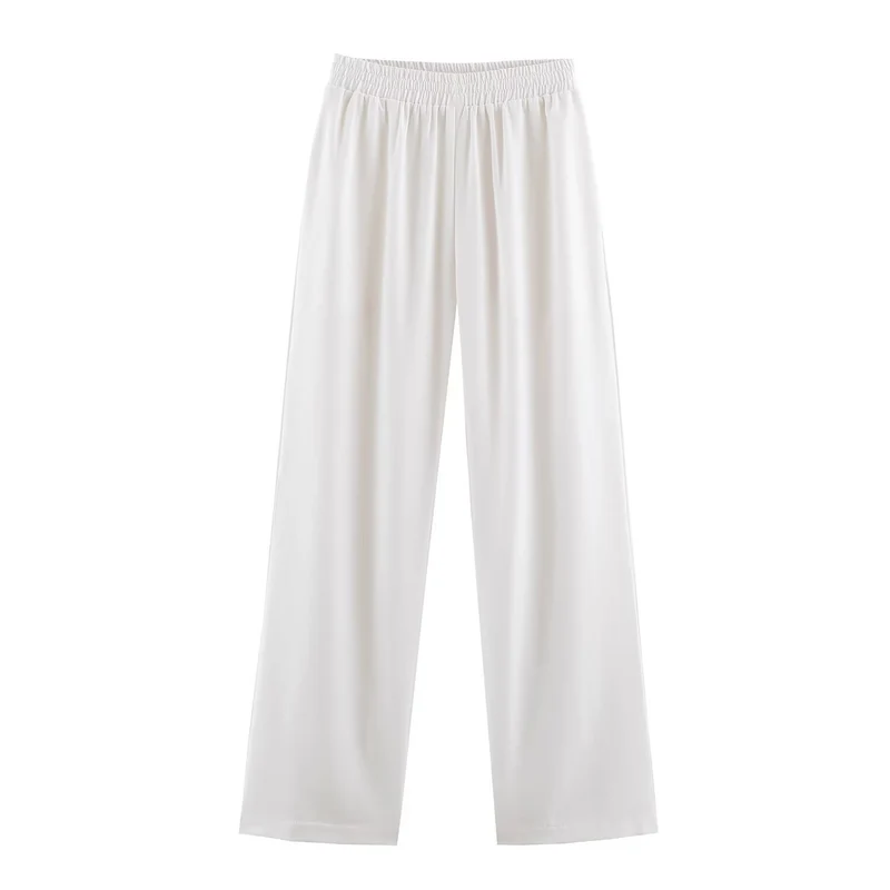 Damen Oversize Leinen-Mix Bluse mit tiefem V-Ausschnitt und Hemdkragen Drune