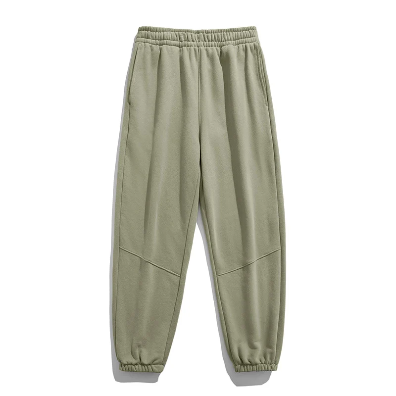 Herren Fleece-Jogginghose mit tapered Schnitt, elastischem Kordelbund & Knie-Paneelen Drune
