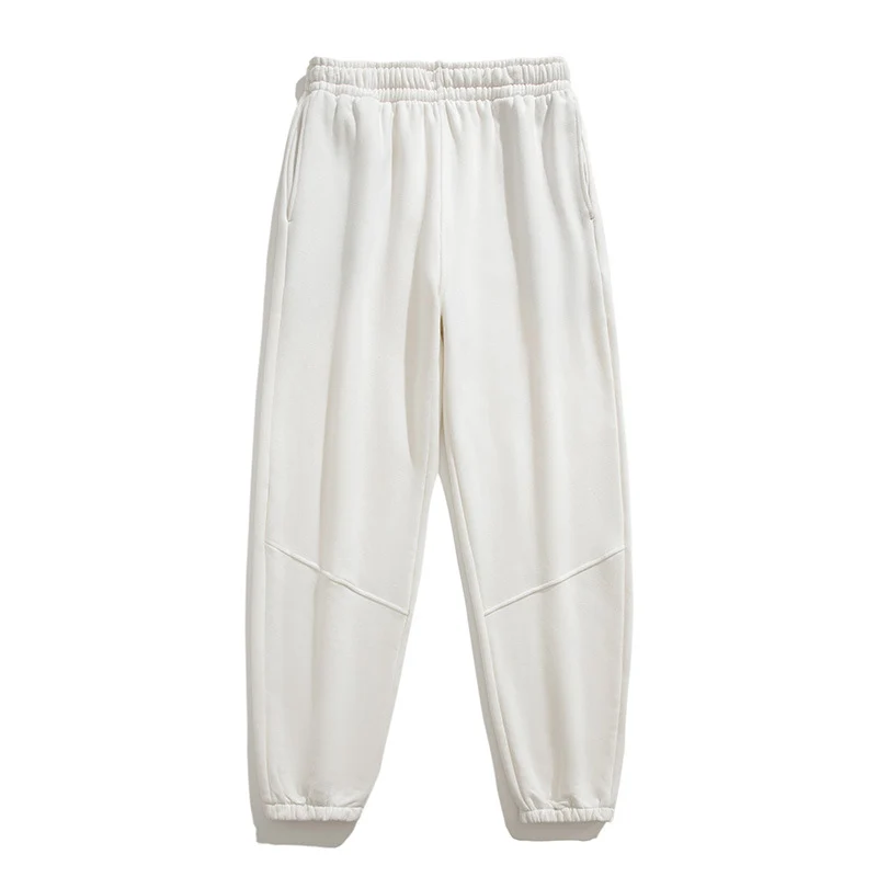 Herren Fleece-Jogginghose mit tapered Schnitt, elastischem Kordelbund & Knie-Paneelen Drune