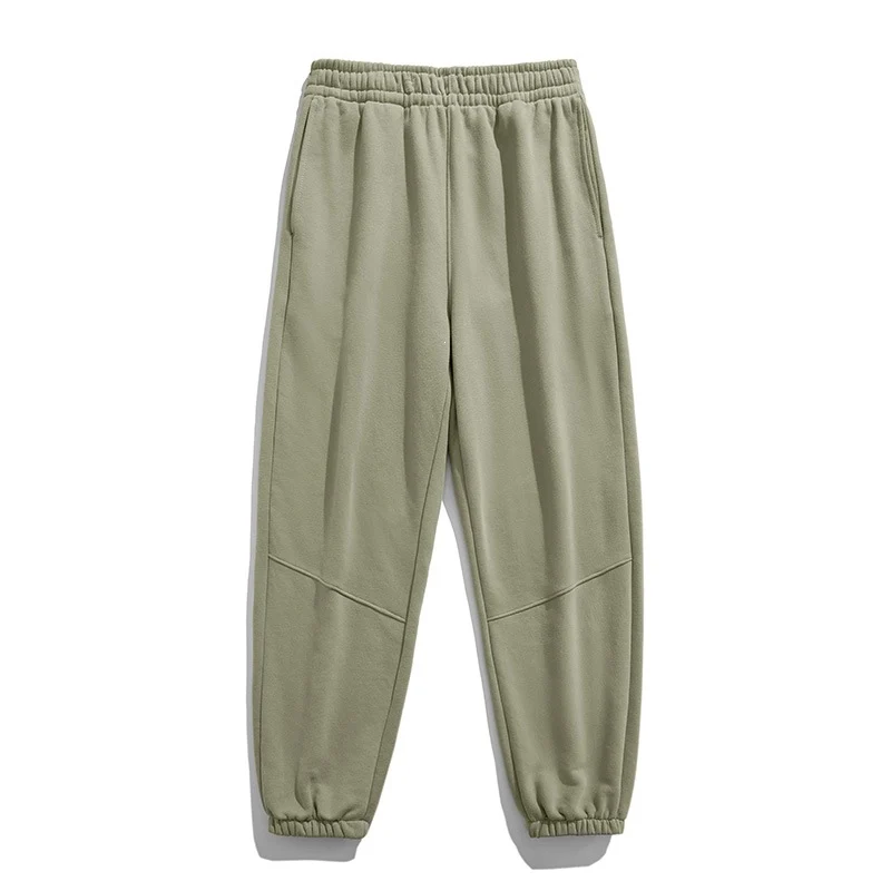 Herren Fleece-Jogginghose mit tapered Schnitt, elastischem Kordelbund & Knie-Paneelen Drune