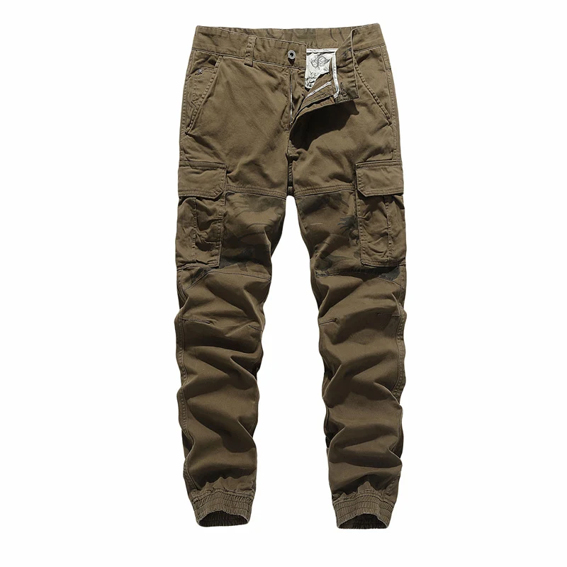 Herren Cargo-Jogginghose mit Utility-Taschen, verstärkten Knieeinsätzen & elastischem Saum Drune