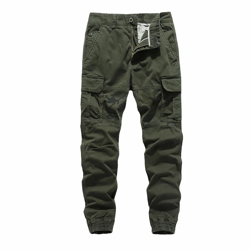 Herren Cargo-Jogginghose mit Utility-Taschen, verstärkten Knieeinsätzen & elastischem Saum Drune