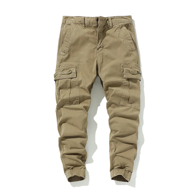 Herren Cargo-Jogginghose mit Multifunktionstaschen & elastischen Bündchen Drune