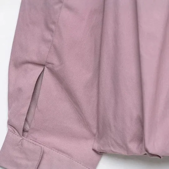 Damen Kurzweiter Blouson mit hohem Rollkragen und überlangen Manschetten Drune
