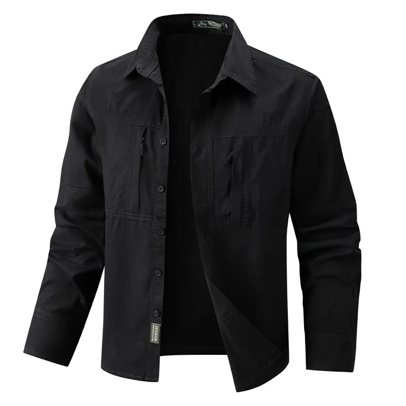 Herren Funktionales Langarmhemd Drune