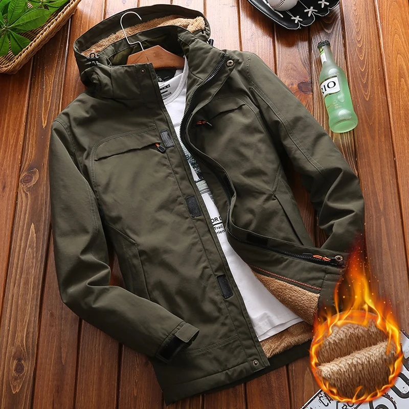 Herren funktionale Winterjacke Drune