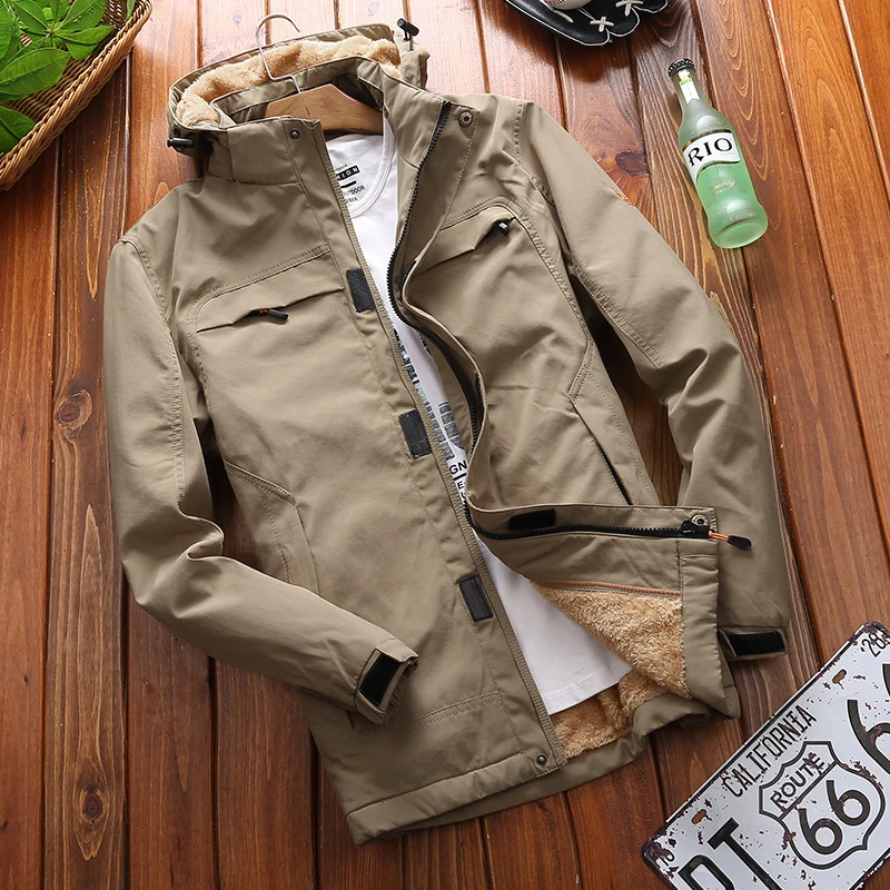 Herren funktionale Winterjacke Drune