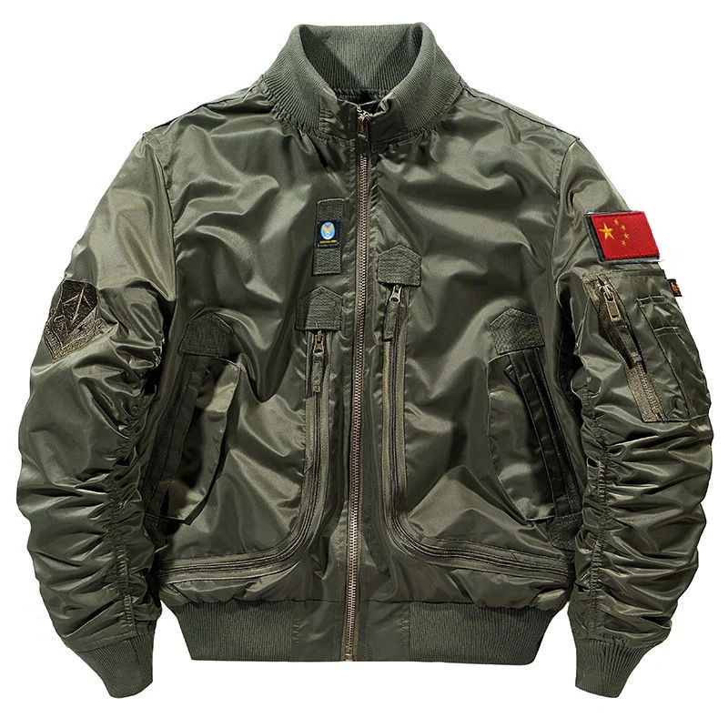 Herren Fliegerjacke mit mehreren Taschen Drune