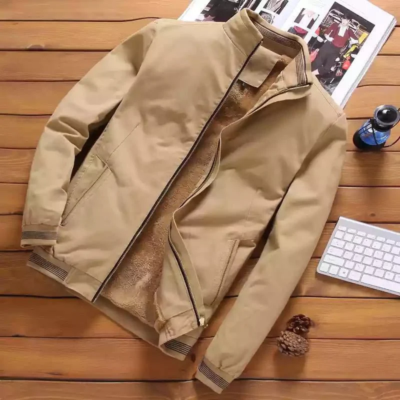 Herren Fleece gefütterte Übergangsjacke Drune