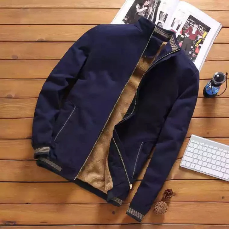 Herren Fleece gefütterte Übergangsjacke Drune
