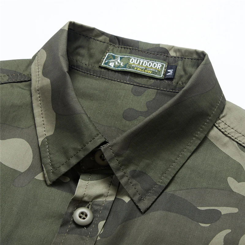 Herren Feldjacke im Camouflage-Stil Drune