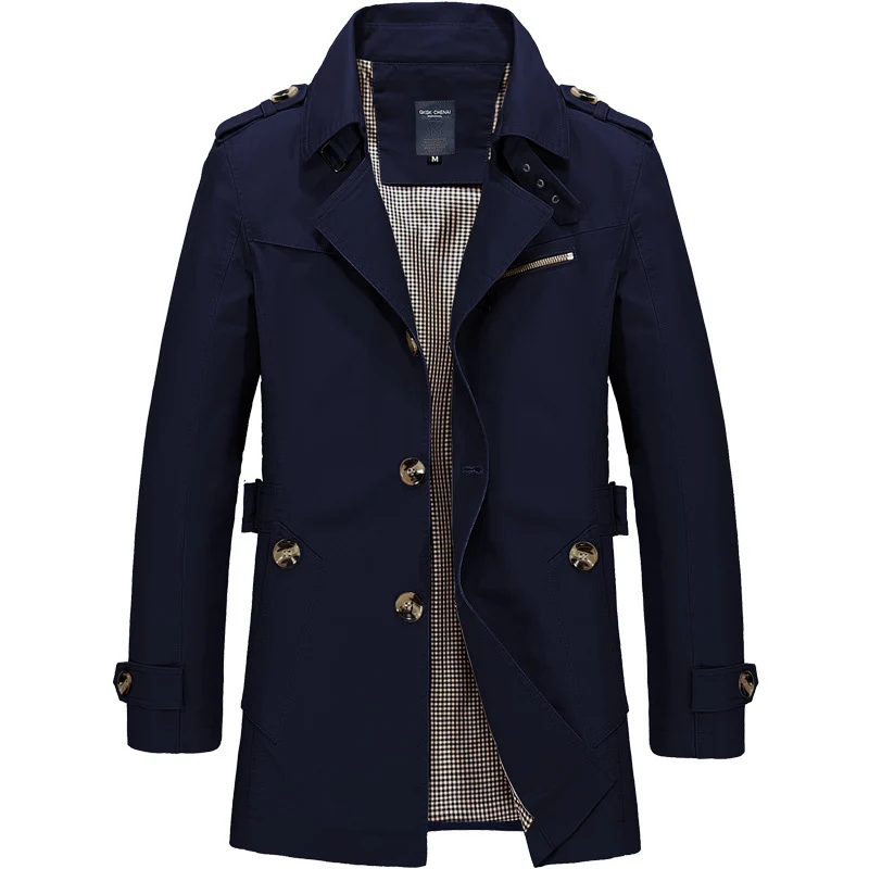 Herren Elegant Modernes Blazer Jackett Drune