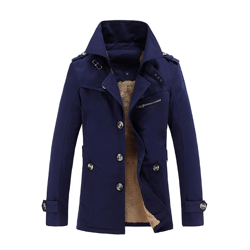 Herren Elegant Modernes Blazer Jackett Drune