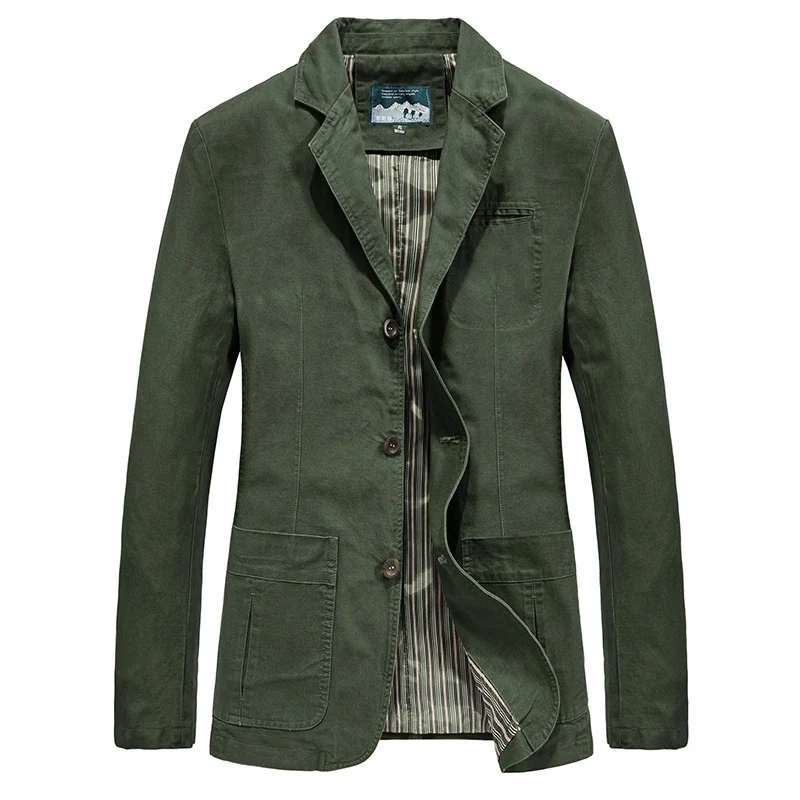 Herren Elegant Modernes Blazer Jackett Drune