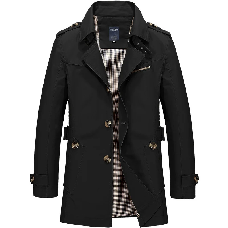 Herren Elegant Modernes Blazer Jackett Drune