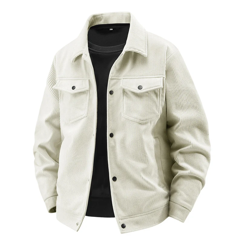 Herren Cordjacke mit zwei großen Brusttaschen Drune