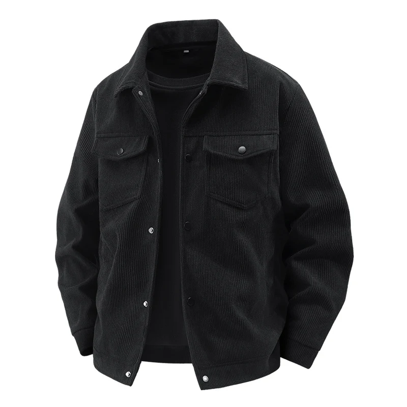 Herren Cordjacke mit zwei großen Brusttaschen Drune