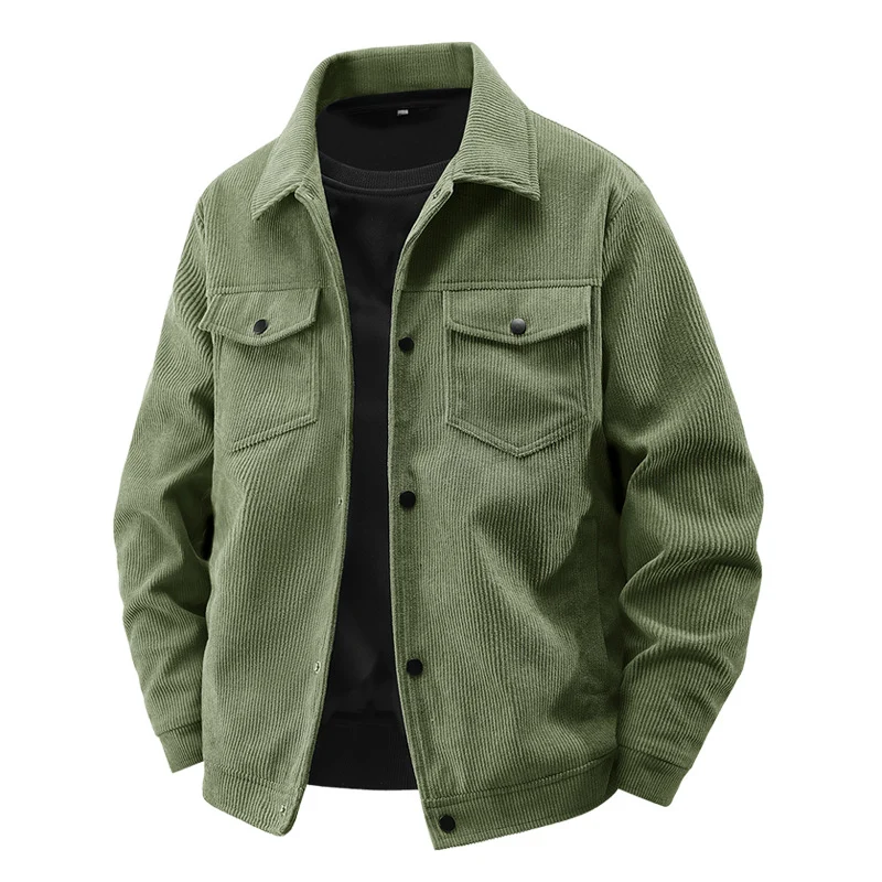 Herren Cordjacke mit zwei großen Brusttaschen Drune