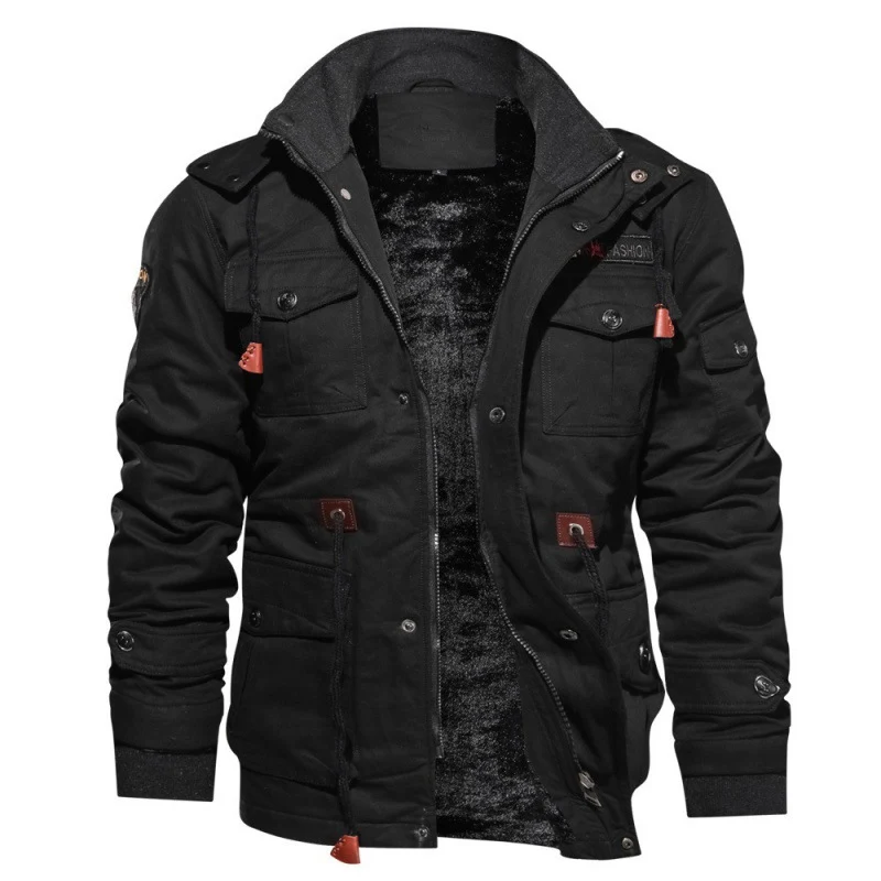 Herren Allwetterjacke mit vielen Taschen Drune