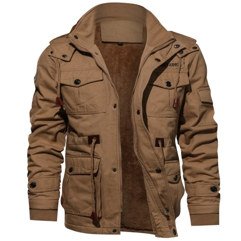 Herren Allwetterjacke mit vielen Taschen Drune