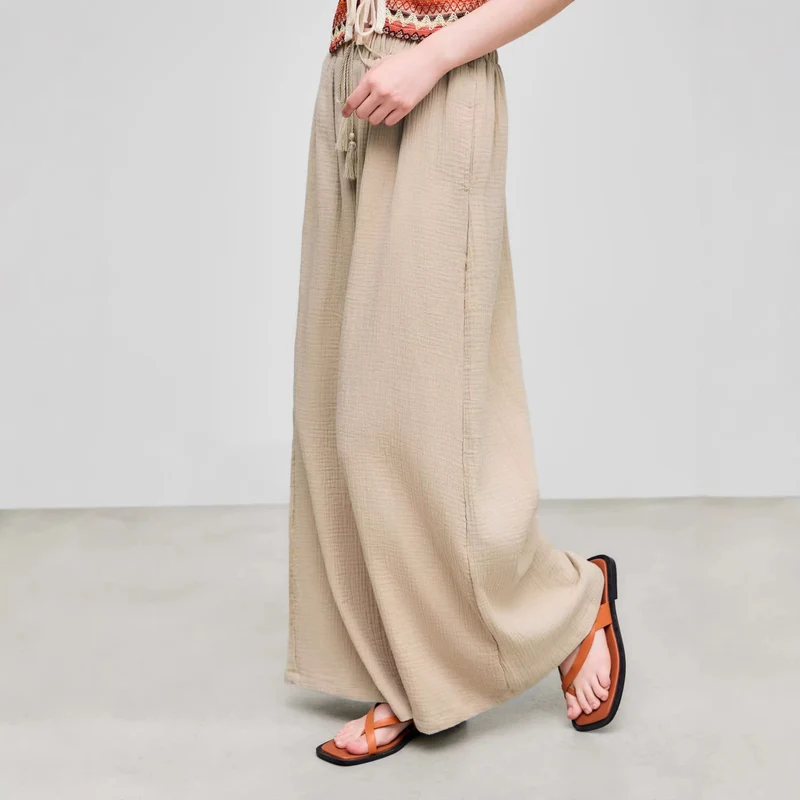 Damen Weit geschnittene Sommerhose Drune