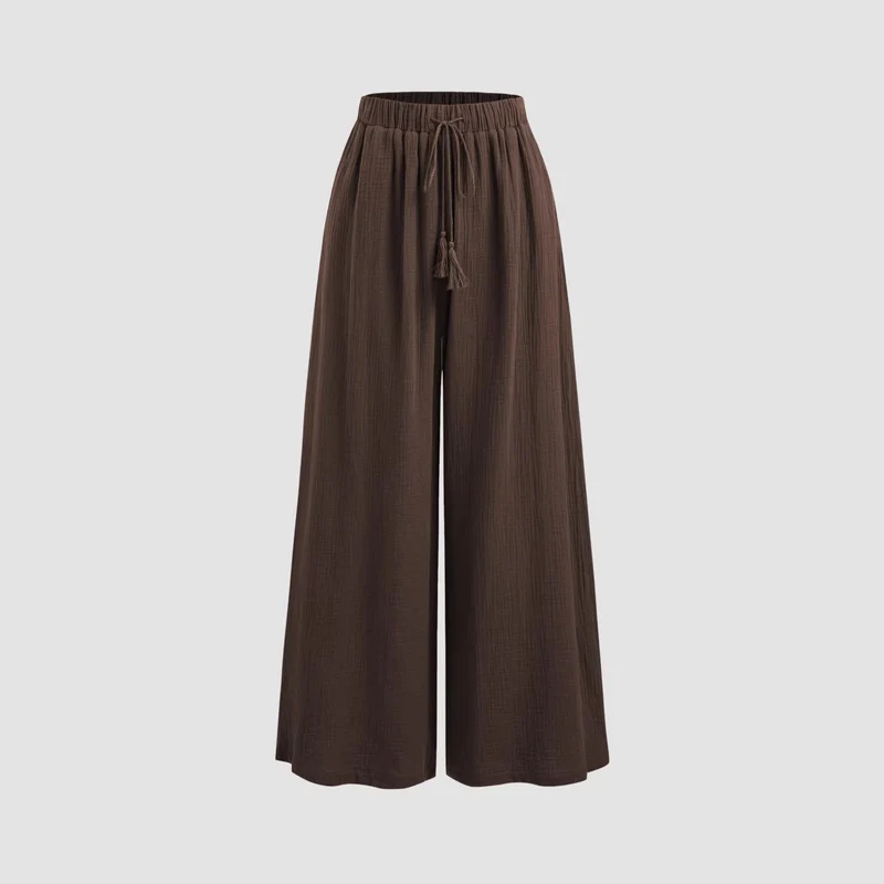Damen Weit geschnittene Sommerhose Drune