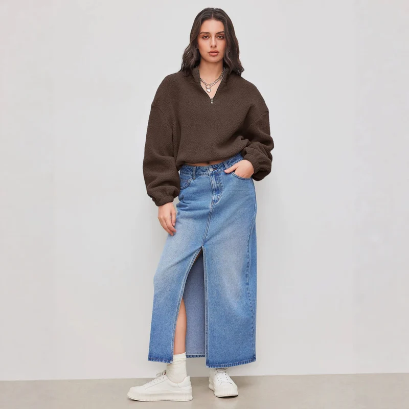 Damen Weiches und lässiges Sweatshirt Drune