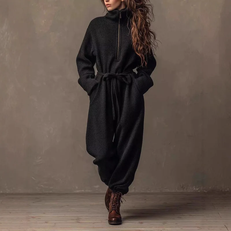 Damen Urbaner Schnitt Jumpsuit Drune