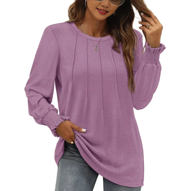 Damen Stylisches und luftiges Langarmoberteil Drune