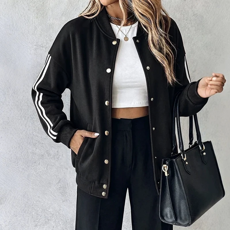 Damen Sportliche und bequeme Jacke Drune