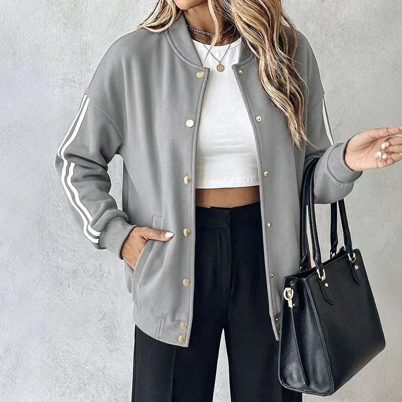 Damen Sportliche und bequeme Jacke Drune