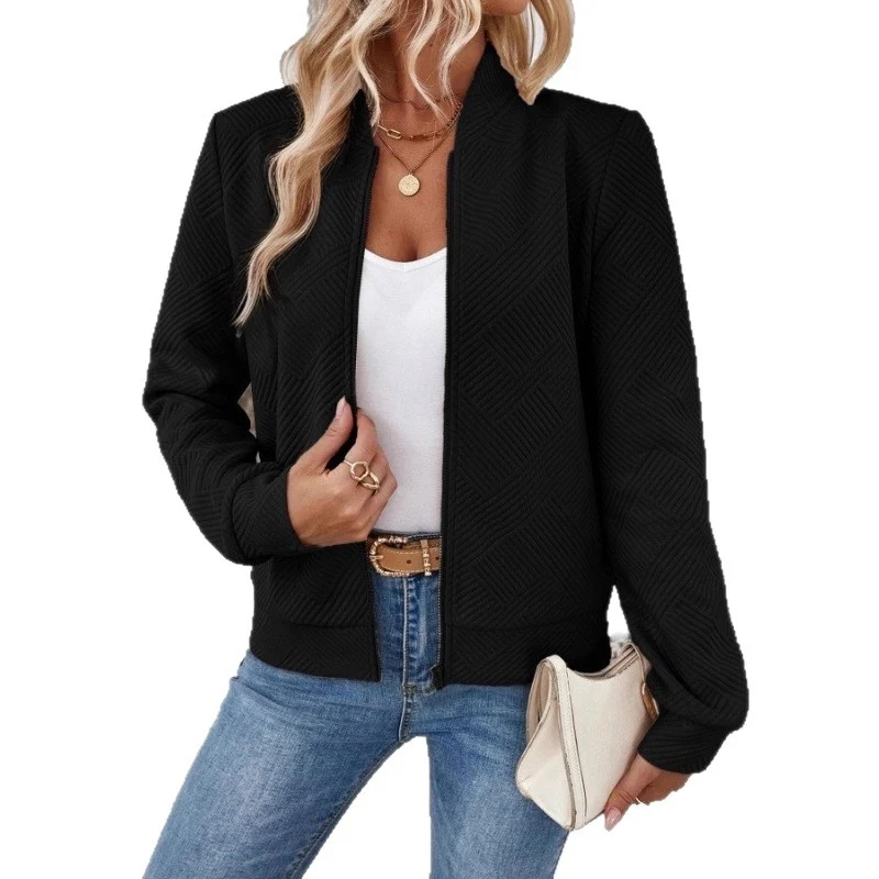 Damen Sportliche bomberjacke Drune