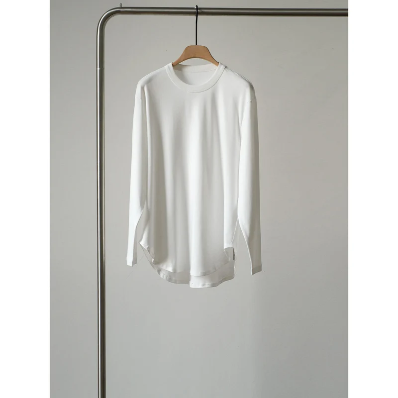 Damen Langarmshirt aus weichem Baumwollmix Drune