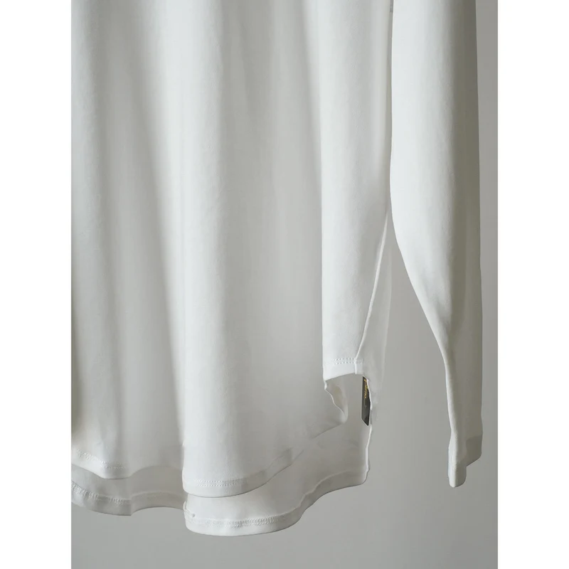 Damen Langarmshirt aus weichem Baumwollmix Drune