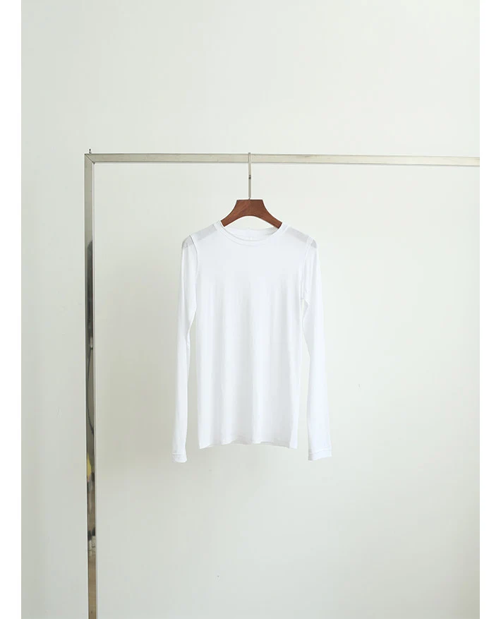 Damen Langarmshirt aus hochwertigem Baumwollmix Drune