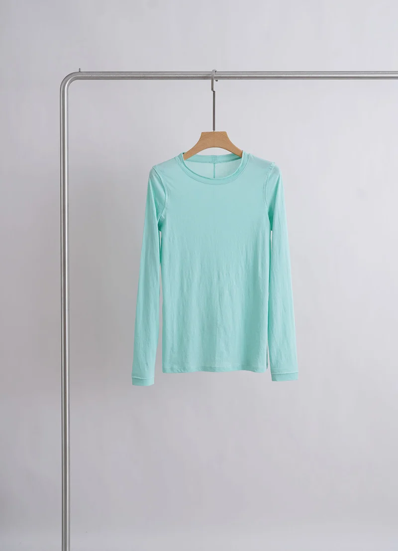 Damen Langarmshirt aus hochwertigem Baumwollmix Drune