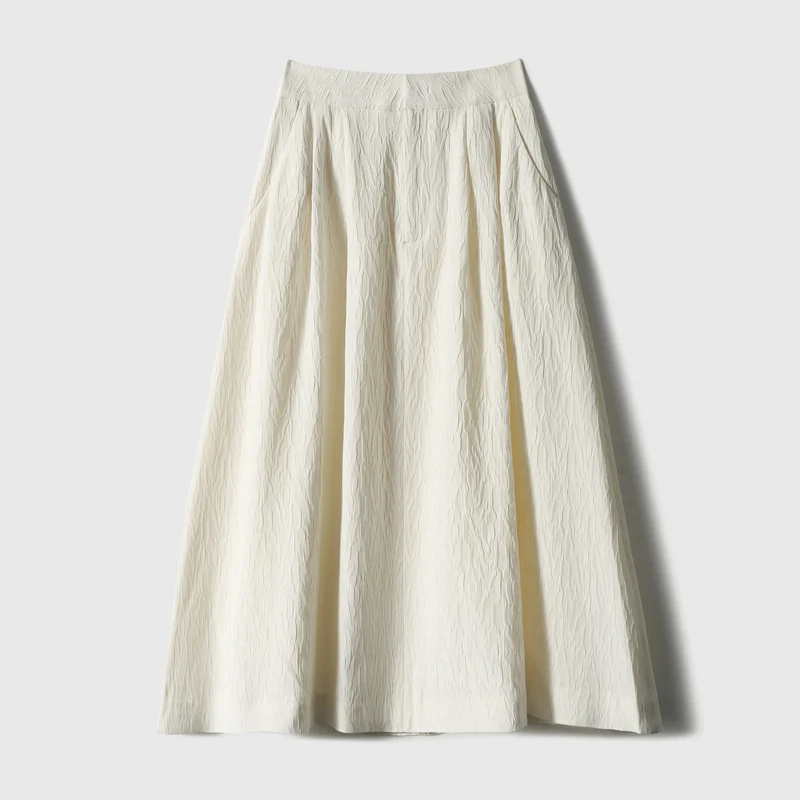 Damen Flowing Maxi-Rock Drune