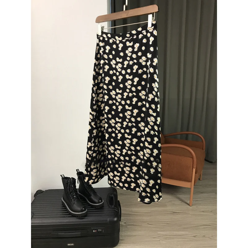 Damen Floral Maxi-Rock Drune