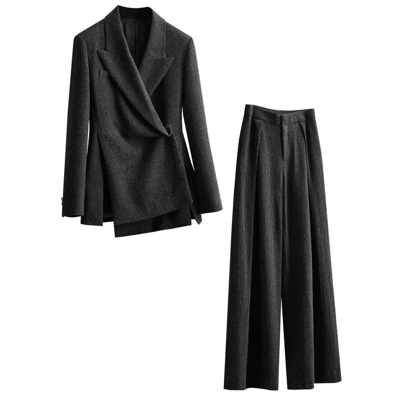 Damen Elegantes Zweiteiliges Anzugset Drune