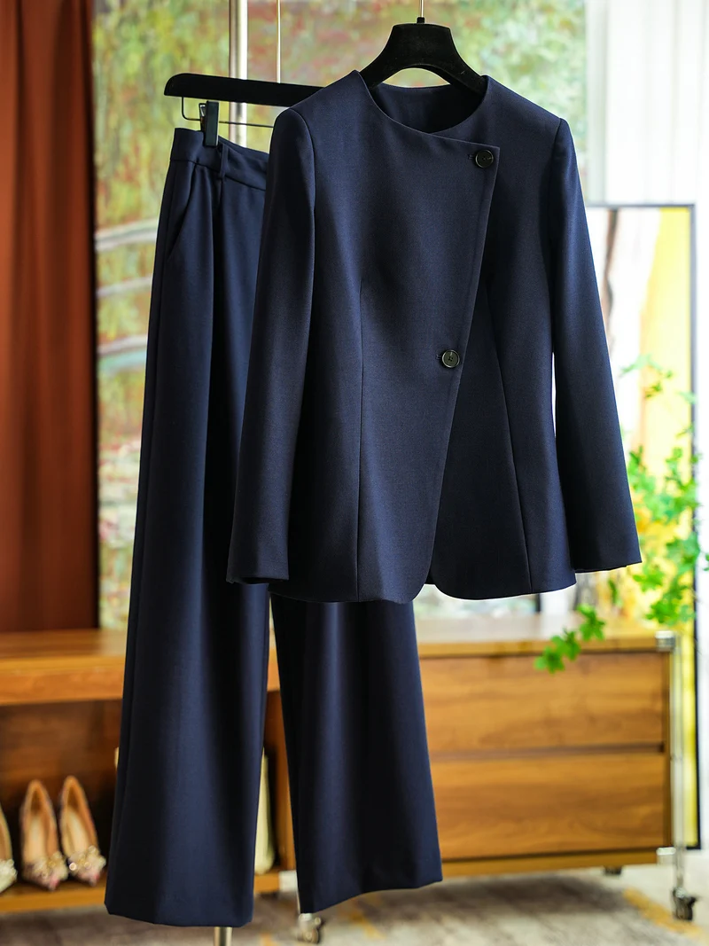 Damen Elegantes Business-Anzugset mit weitem Schnitt Drune