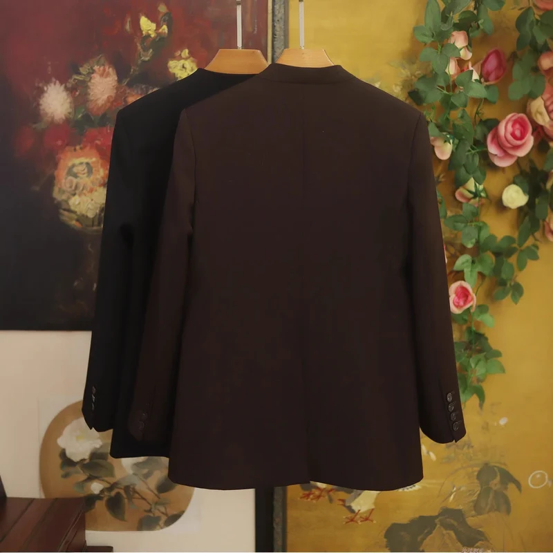 Damen Elegantes Blazer-Set mit schickem Schnitt Drune