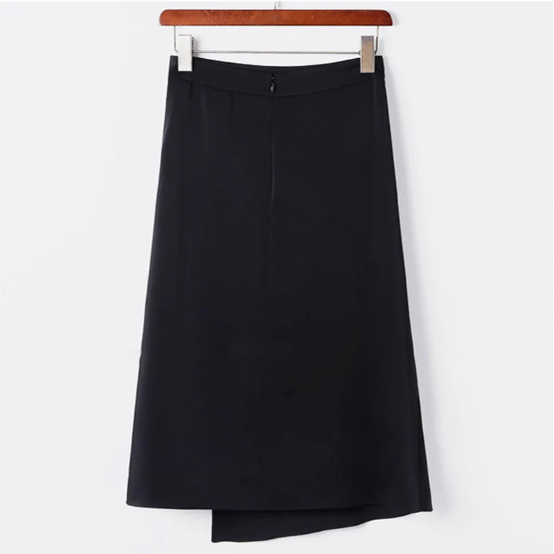 Damen Eleganter Wickelrock mit fließendem Design Drune