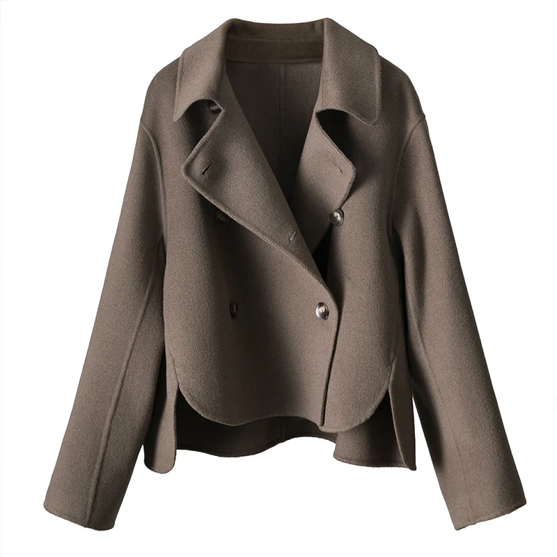 Damen Modische Kurzarmpulloverjacke Drune