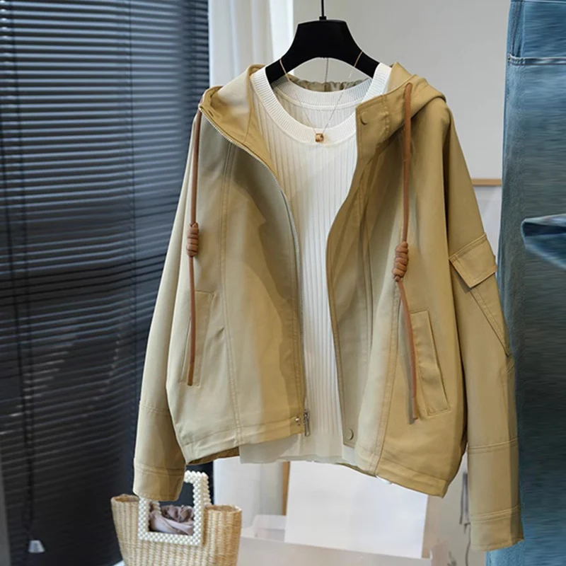 Damen Modische Jacke Drune