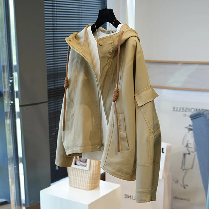 Damen Modische Jacke Drune