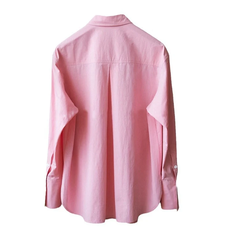 Damen Modische Bluse mit feinen Streifen Drune