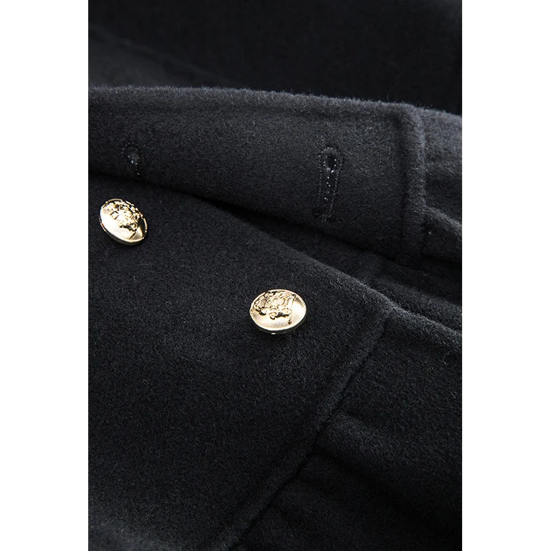 Damen Modische Blazerjacke mit peplum Schnitt Drune