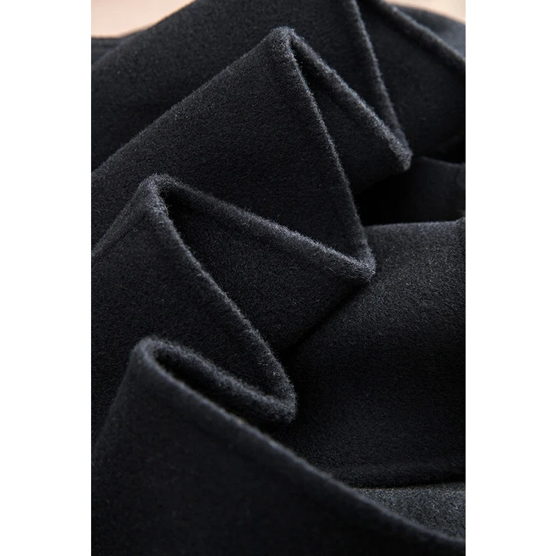 Damen Modische Blazerjacke mit peplum Schnitt Drune
