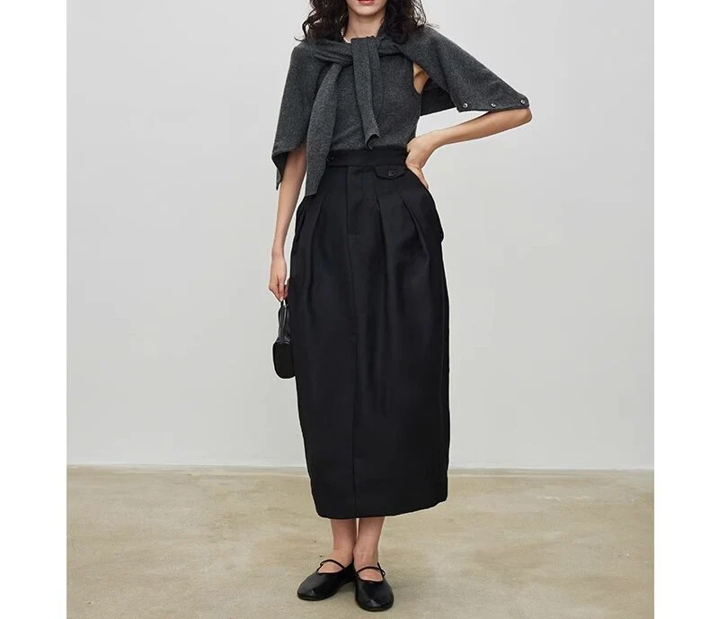 Damen Maxikleid Drune