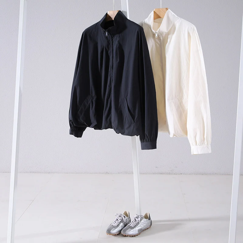 Damen Leichte und modische Übergangsjacke Drune